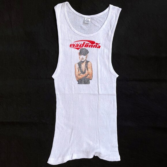 Madonna - Rare Photo Ribbed Tank - Picture 1 of 9